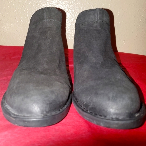 Born Womens Leather Ankle Boots 8 - Picture 3 of 13